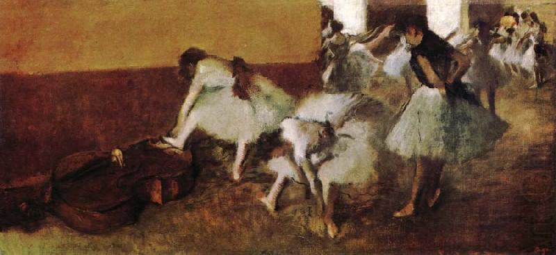 A picture of Russian dance, Edgar Degas